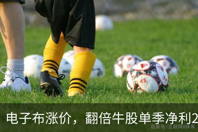 电子布涨价，翻倍牛股单季净利24亿创新高