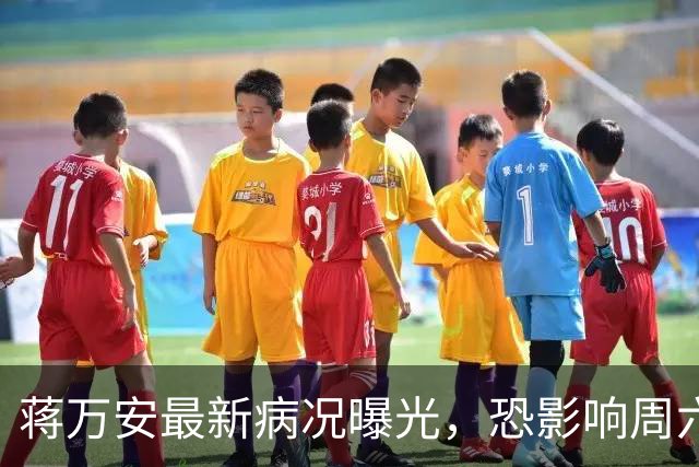 蒋万安最新病况曝光，恐影响周六辩论？ 徐巧芯回应了